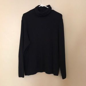 H&M navy turtle neck sweater